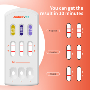 Sabervet nhà máy cúm nhanh chóng kiểm tra canine adenovirus loại 2 distemper Kit kiểm tra - Product Image 4