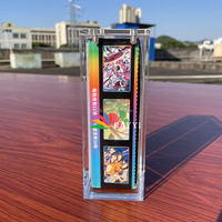 Échantillon Gratuit : Vitrine Rotative Haut de Gamme en Acrylique pour Booster Box Japonais Shiny V Tag Team All Stars (Petite Version)