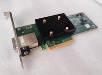 Tarjeta HBA Empresarial Broadcom 9500-8e de Alto Rendimiento, Tri-Modo, 12Gb/s, SAS PCIe4.0, 8 Puertos, NVMe, Controlador de Almacenamiento para Servidor SATA