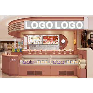 Design d'intérieur de magasin personnalisé Dorayaki Design professionnel petit espace Fast Food Store Counter Source Factory - Product Image 2