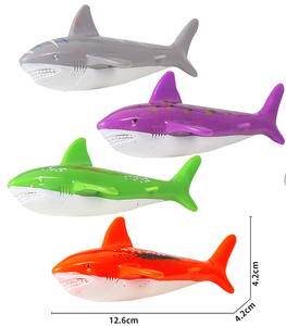 Juguete de entrenamiento de buceo submarino, tiburones, torpedos de plástico, bandidos para niños, divertidos juegos de agua y entrenamiento de natación, juguete de piscina y idea de regalo - Product Image 5
