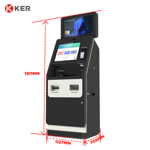 <span class=keywords><strong>Guichet</strong></span> <span class=keywords><strong>automatique</strong></span> de change de devises à double sens haute sécurité KER avec écran tactile, borne de banque en libre-service avec SDK pour les kiosques de paiement en intérieur - Product Image 3