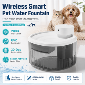 Service personnalisé, <span class=keywords><strong>fontaine</strong></span> à <span class=keywords><strong>eau</strong></span> automatique intelligente sans fil rechargeable ultra <span class=keywords><strong>silencieuse</strong></span> de grande capacité 3,5 L pour <span class=keywords><strong>chat</strong></span> d'intérieur - Product Image 1
