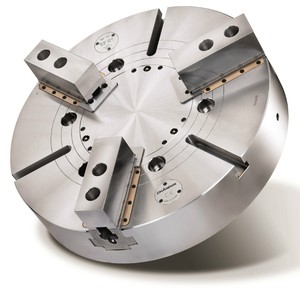 Mandrin hydraulique à trois griffes Chandox CL-12DP pour accessoire de machine-outil de tour CNC - Product Image 1