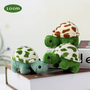 批发卡哇伊海龟毛绒钥匙扣，适合背包装饰，柔软毛绒动物玩偶，适合儿童，可爱礼品促销 - Product Image 3