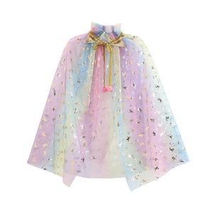 Capa de Princesa para Niñas, Capa para Fiesta de Navidad o Cumpleaños con Tiara, Corona y Joyas para Disfraces de Niñas Pequeñas - Product Image 6