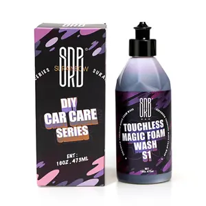 S1 Concentrate Wipe-free Active Brushless Car Wash Shampoo And Wax Touchless Car Wash Shampoo Soap Foam For Car Washing