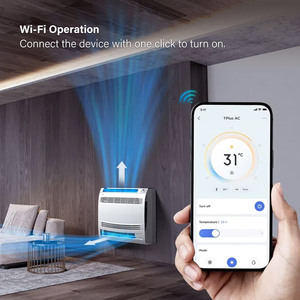 Aire Acondicionado de Pie Ultra Delgado de 9000 BTU R32, Bajo Nivel de Ruido, Tipo Consola, Control Inteligente por WiFi a través de Aplicación, para Uso en Hoteles - Product Image 3
