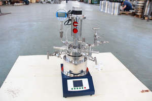 SS316L atas meja basah autoflave pengukur aliran massa katup tekanan belakang termasuk komponen inti reaksi ketel pembuluh tekanan - Product Image 4