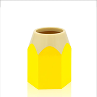 Porte-stylo en forme de crayon organisateur de stockage de stylo tasse de stylo de bureau mignon pour la décoration de bureau à domicile de salle de classe