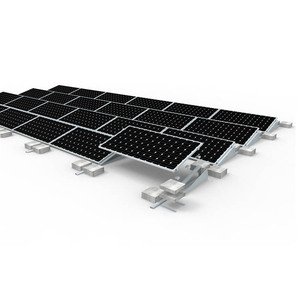 Support de fixation solaire réglable pour toit, adapté aux systèmes de ballast en aluminium pour panneaux solaires - Product Image 5