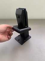 Supports de fixation modernes en acier inoxydable pour verre – Idéaux pour hôtels, centres commerciaux, appartements, escaliers, balcons, clôtures et fixations au sol – Résistants à la rouille et à l'eau