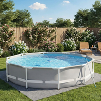 Couche de protection pour fond de piscine en géotextile non tissé pour un amortissement et une protection souples
