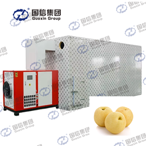 Energy saving circulating air dryer specially designed for mass pear slice fruit deep processing production line - Product Image 1