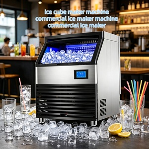 Máquina de Hielo Comercial de Alta Resistencia, Máquina para Hacer Hielo para Uso Industrial en el Procesamiento de Alimentos - Product Image 1