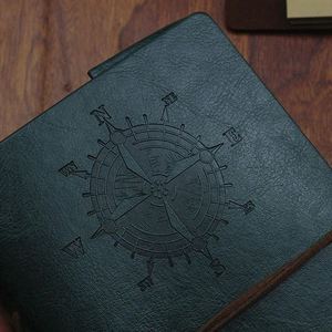 Carnet de notes A6 A7 en cuir style vintage avec spirale, idéal pour les voyages, journal intime ou cadeau pirate - Product Image 6