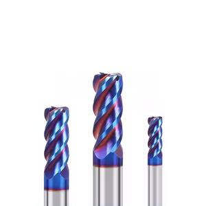 Hot-selling Factory-customized 65-degree 4-flute <strong>Round</strong> <strong>Nose</strong> Tungsten Carbide <strong>End</strong> <strong>Mill</strong> with Hard Coating - Product Image 2