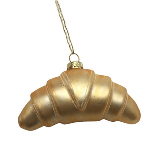 Figuritas de vidrio sopladas a mano hechas a medida, adornos navideños, adorno de comida de fruta pintado a mano personalizado, decoración de árbol de Navidad - Product Image 4