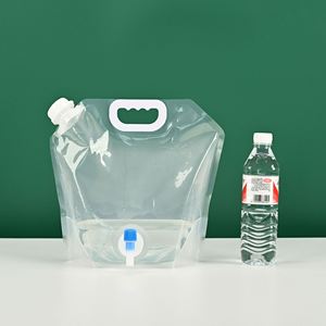 10L Large-Capacity Portable Outdoor Camping Folding <b>Water</b> Bag Plastic Beverage <b>Container</b> - Product Image 4