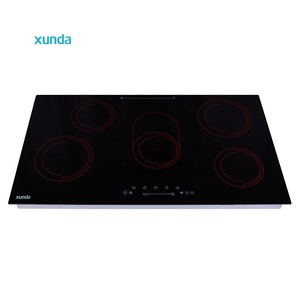 Cuisinières à infrarouge Xunda intégrées, vente en gros de cinq plaques à infrarouge, technologie avancée, cinq cuisinières électriques en <span class=keywords><strong>céramique</strong></span> - Product Image 1
