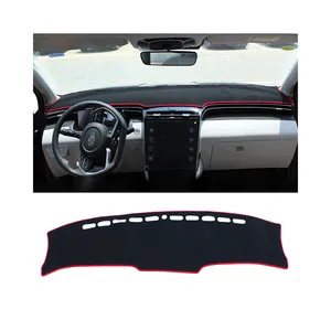 Auto Armaturen brett Matte für Hyundai Tucson Nx4 2021 2022 2023 Teppich Anti-Reflective Teppich Sonnenschutz Matten Sonnenschutz Zubehör Interieur