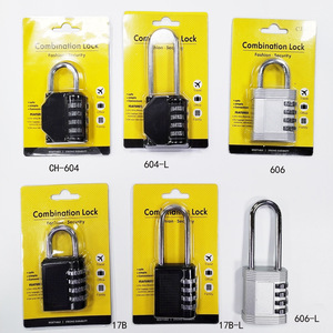 Combination Pad <b>Lock</b> Ch-604 Zinc Alloy 80x43x21mm For Bags <b>Cabinet</b> Warehouse Doors - Product Image 3