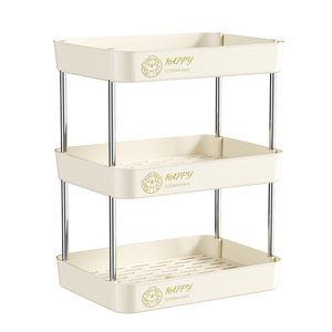 Étagère de rangement de cuisine Jinxian à 2 niveaux, porte-tasses pour tasses à thé et à café avec barres en acier inoxydable, multifonction - Product Image 5