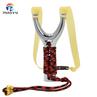 Slingshot en acier inoxydable Piaoyu avec cordon pour le tir et la chasse en plein air, jouet de tir durable pour adultes pour le divertissement