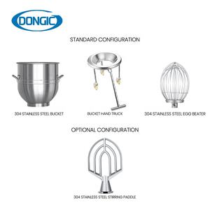 Mesin pengaduk adonan baja tahan karat 25QT, peralatan toko kue kering roti untuk tepung Pasta adonan kue - Product Image 3
