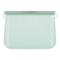 Nouveau produit Petit sac de rangement compact alimentaire en silicone réutilisable pour les fruits