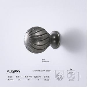 Custom-Made <b>Single</b>-Hole Zinc Alloy Cabinet Door and Drawer Handle Multi-Color Threaded Solid for Kitchen Dresser Bedroom Use - Product Image 5