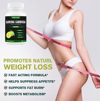 Ausreson OEM Garcinia cambogia extracto quemador de grasa suplemento adelgazante puro HCA píldoras Garcinia cambogia cápsula para pérdida de peso