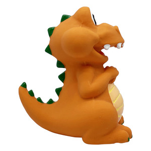 Seguro para bebés Juguete de goma natural a granel Animal Dinosaurio Mordedor Juguetes de baño de grado alimenticio para niños pequeños - Product Image 4
