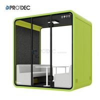 Cabine insonorisée modulaire pour instruments à percussion, 3 places, intérieur, intimité garantie