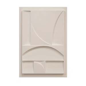 Pintura de pared de Arte Moderno, textura 3D abstracta, arte de pared, tallado en madera, pintura en relieve <span class=keywords><strong>para</strong></span> hotel, sala de estar, decoración del hogar - Product Image 2