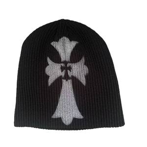 Gorro de Punto Estilo Y2K, Gorro Jacquard con Letras Góticas, Estilo Pareja, Ideal para Plataformas Transfronterizas TEMU <span class=keywords><strong>SHEIN</strong></span>, Invierno - Product Image 3