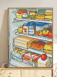 Pittura Diamantata Rotonda 5D in Resina Completa, Personalizzata, Moderna, con Disegno di Natura Morta, Decorativa, Fai da Te, di Grande Successo - Product Image 2