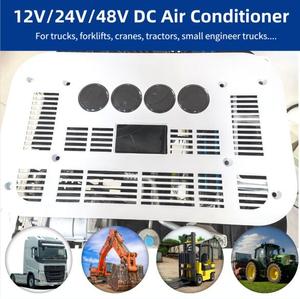 Climatiseur 24V, Refroidisseur de stationnement 12V pour engins de construction, climatiseur de toit agricole et de camion - Product Image 2
