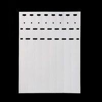 Étiquettes de plantes en vinyle imperméable résistant aux UV, format A4, pour semis de fleurs, jardin, légumes, boucle, imprimables au laser, matériaux d'impression