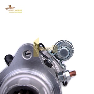 มอเตอร์สตาร์ทเครื่องยนต์ดีเซล 3066 C6.4 รุ่น 1252988 125-2988 สำหรับรถขุด Caterpillar Cat E320C E320D E323D - Product Image 5