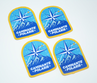 Écussons brodés personnalisés en toile écologique avec logo et forme de fleur pour casquettes de camionneur, vêtements, sacs, badges en tissu tissé (à coudre)