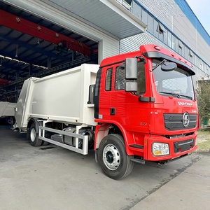 Camion à ordures compacteur diesel Shacman L3000 4x2, 16000 litres, transmission manuelle - Product Image 1