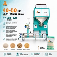 Machine d'emballage semi-automatique pour solides en vrac à flux libre, pesage et remplissage de sacs à bouche ouverte 10kg 25kg 50kg