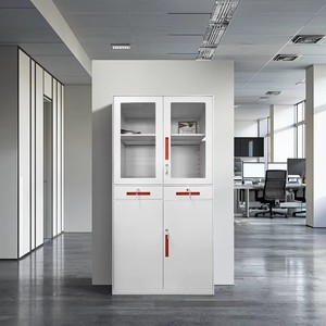 Modern Office <b>Storage</b> <b>Cabinet</b> Smooth Running Drawers Easy Access File <b>Cabinet</b> for Documents <b>Tools</b> Bags Metal Material - Product Image 5