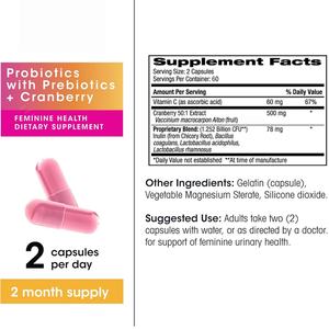 Suplemento Probiótico Personalizado para la Salud de la Mujer, Apoya la Función Inmunológica, 120 Cápsulas - Product Image 5