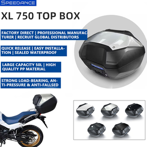Caja de Equipaje para Motocicleta de Gran Capacidad de 50L, Caja Trasera Resistente y Duradera, Apta para Honda XL750 Transalp - Product Image 1