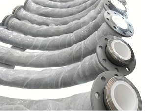 Tubi in Ceramica Resistenti all'Usura Rivestiti con <span class=keywords><strong>Anelli</strong></span> in Ceramica per il Trasporto di Polveri - Product Image 2