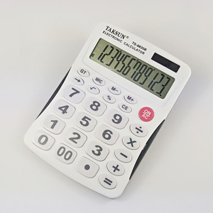 Calculatrice de bureau Taksun Ts8835B à 12 chiffres, double alimentation, grandes touches, pour usage professionnel - Product Image 4