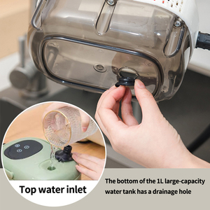 Limpiador a Vapor Portátil Sea-maid 15S de Calentamiento Rápido, 1600W, Alta Presión (<span class=keywords><strong>5</strong></span> bar), para Hogar y Hotel, 6 Velocidades, Tanque de 1L, <span class=keywords><strong>1</strong></span> Año de Garantía - Product Image 5