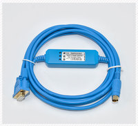 Cable de Control con Aislamiento de PVC y Conductor de Cobre AMSAMOTION TSXPCX1031, Puerto RS232, Cable Serial, PLC Industrial Premium Schneider Twido